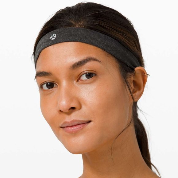 Lululemon - CARDIO CROSS TRAINER Slipless HEADBAND - GRAPHITE GREY VAPOR - Picture 1 of 4